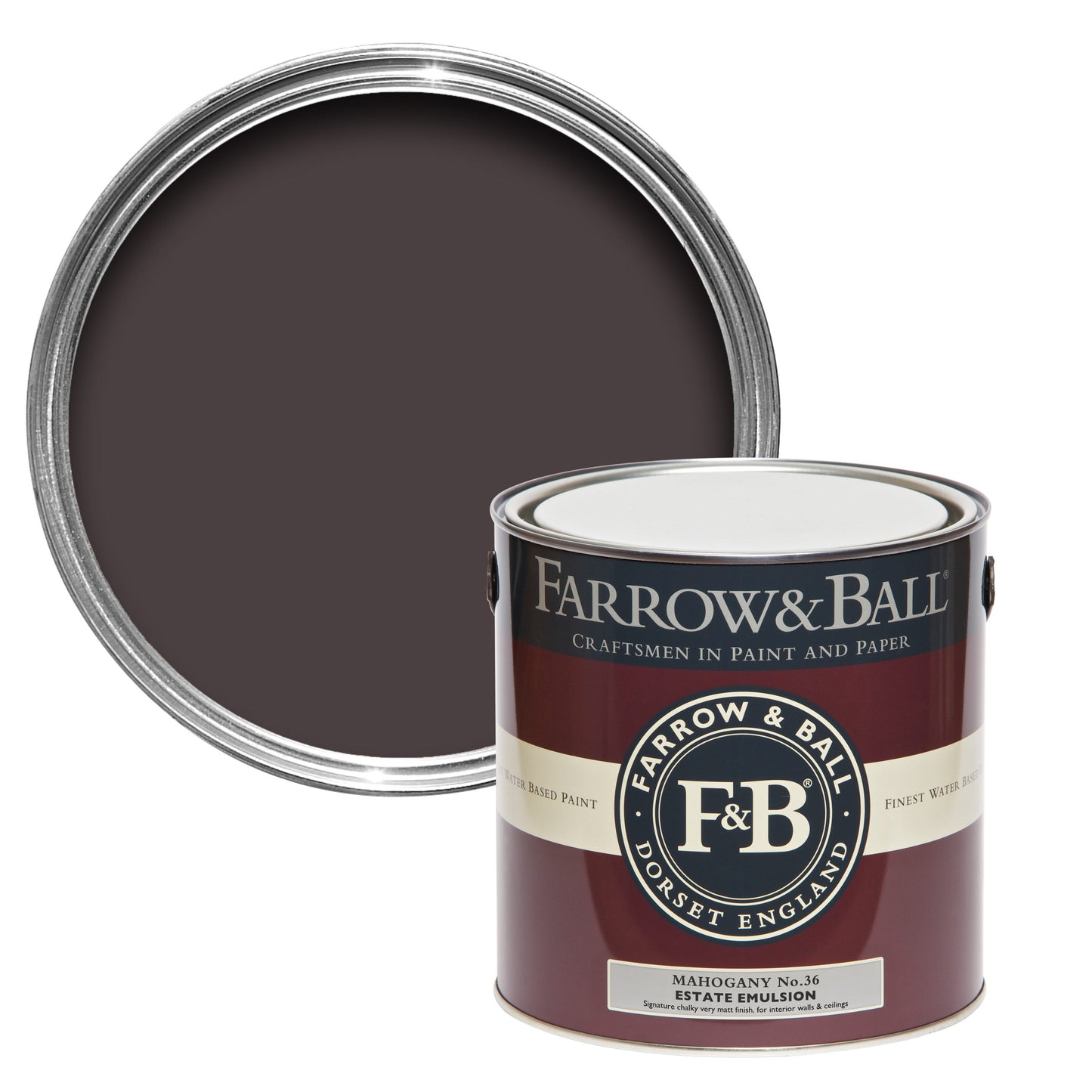 Farrow & Ball Mahogany No. 36 - Full Gloss 2.5L