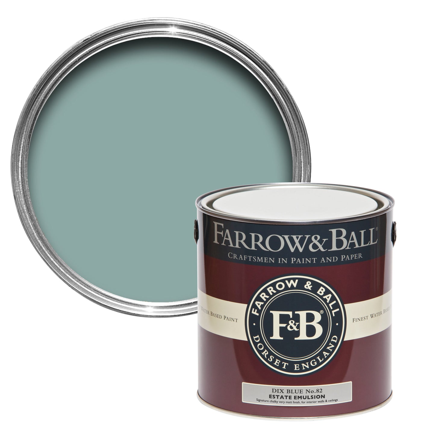 Farrow & Ball Dix Blue No. 82 - Modern Emulsion 5L