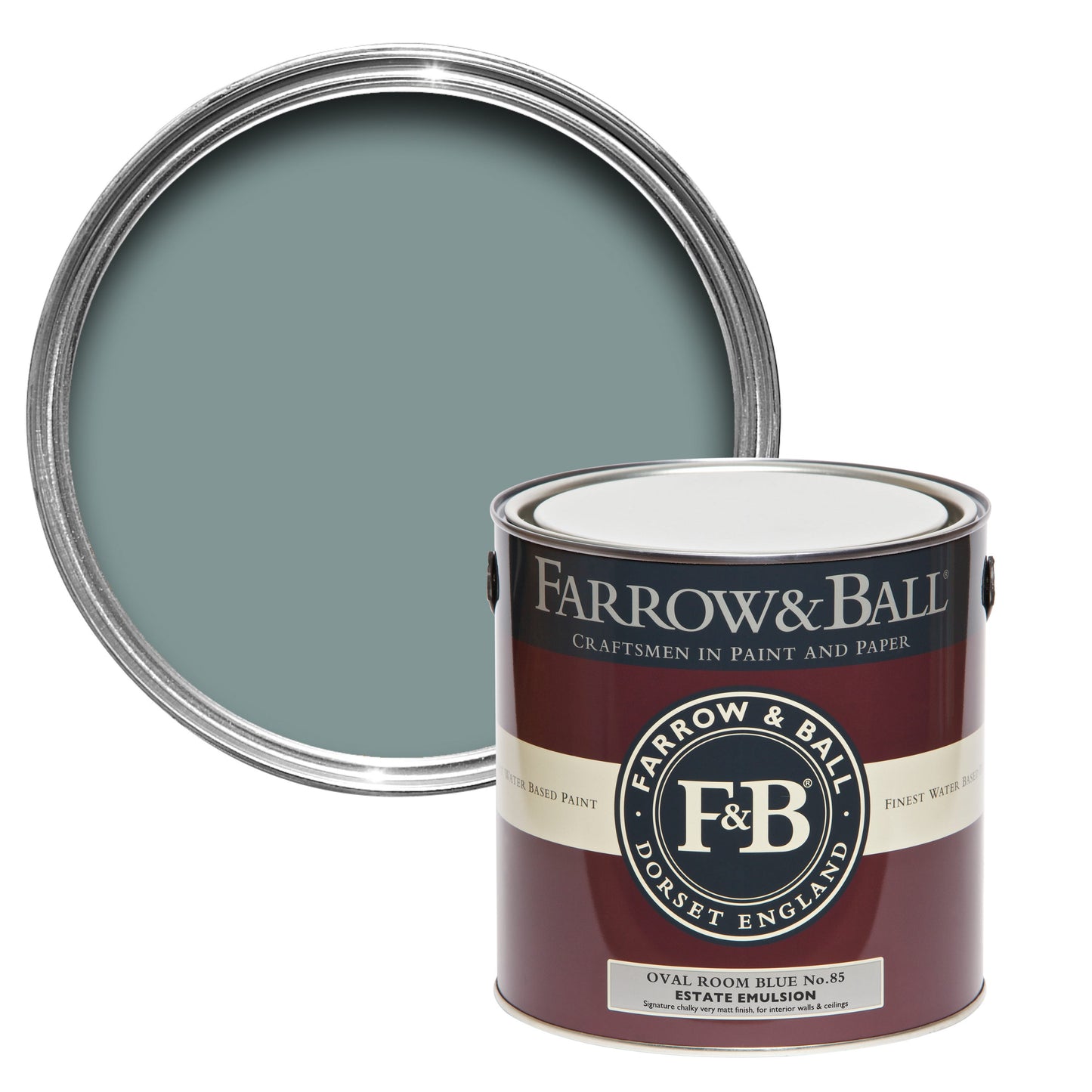 Farrow & Ball Oval Room Blue No. 85 - Full Gloss 2.5L
