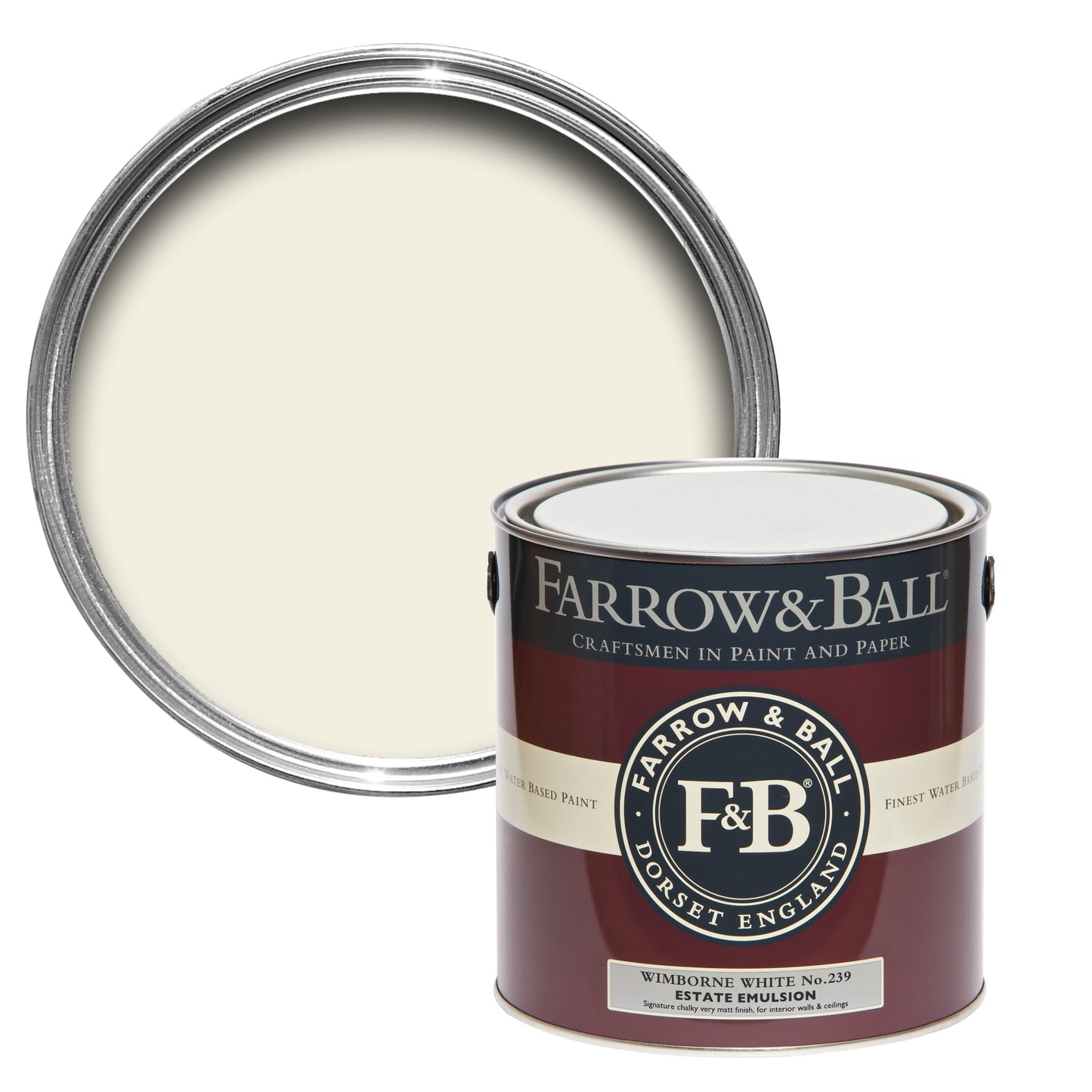 Farrow & Ball Wimborne White No. 239 - Limewash 5L