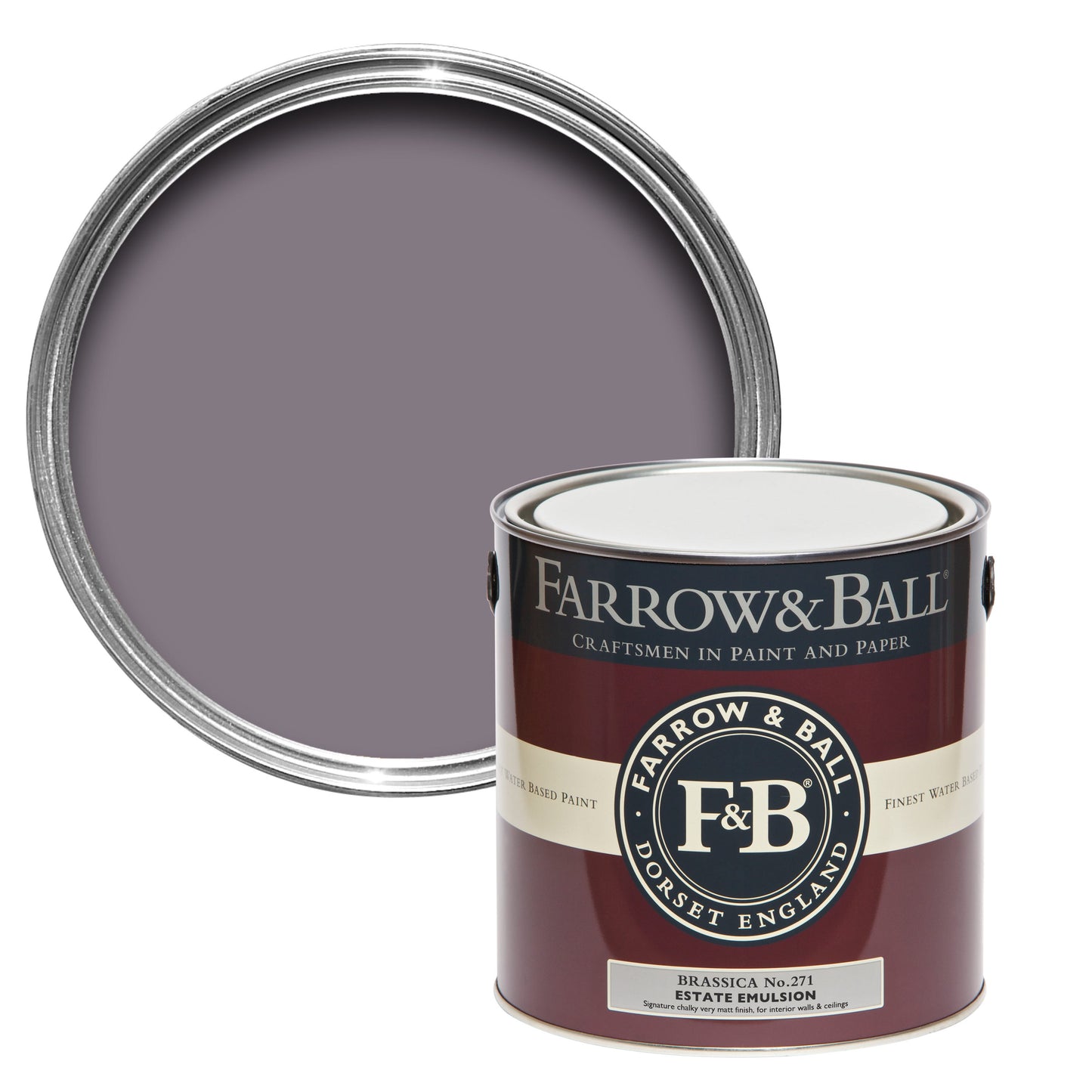 Farrow & Ball Brassica No. 271 - Estate Eggshell 2.5L