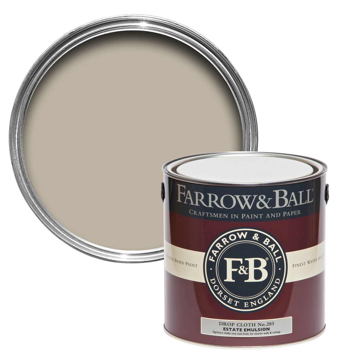 Farrow & Ball Drop Cloth No. 283 - Modern Emulsion 5L
