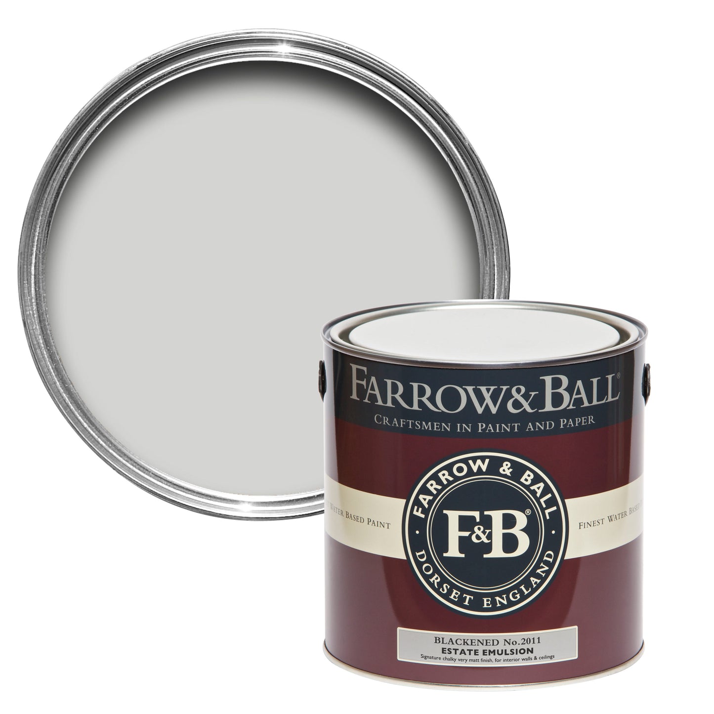 Farrow & Ball Blackened No. 2011 - Modern Emulsion 2.5L