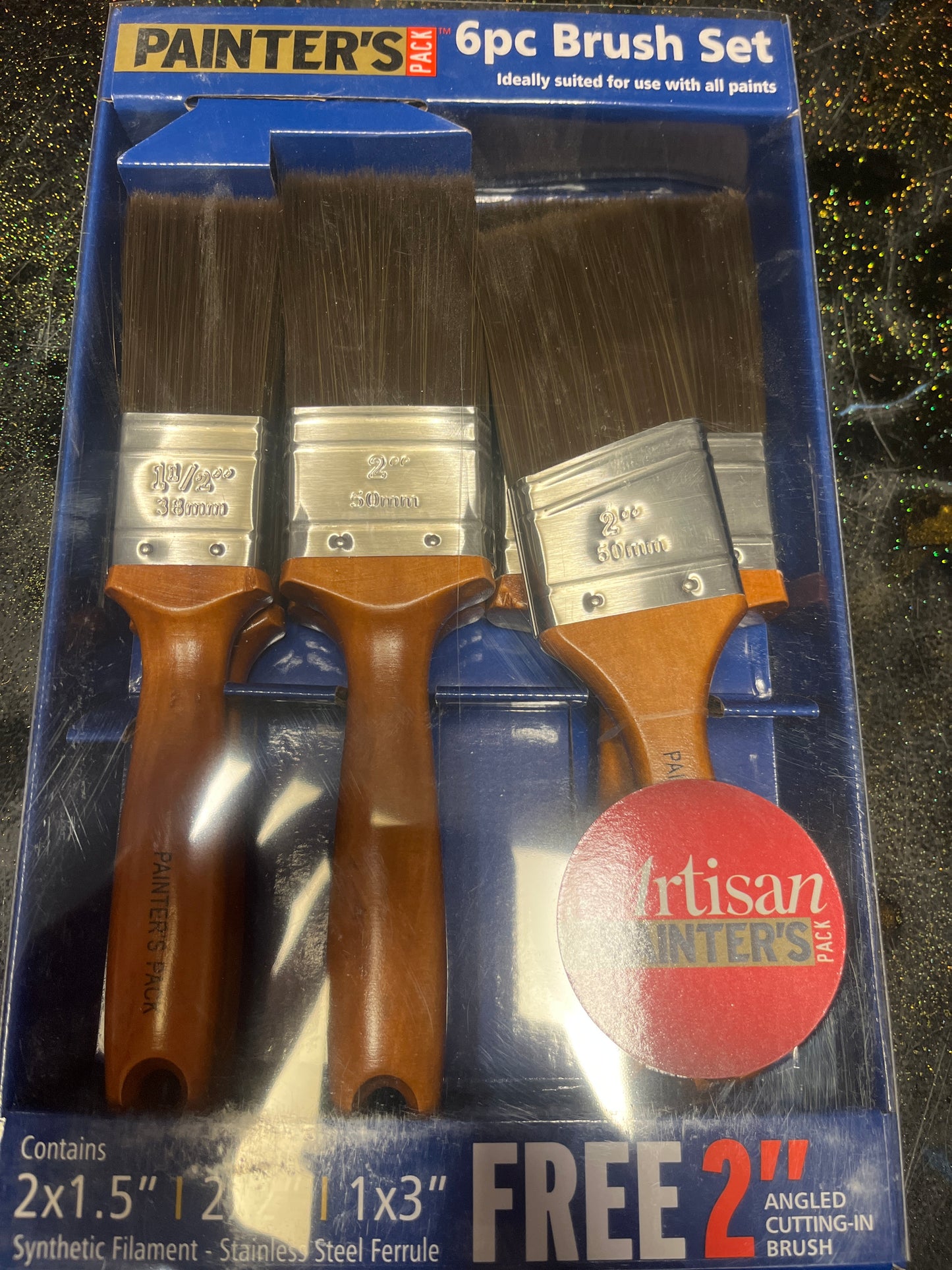 Bespoke Decor NI Painters pack 6pcs brush set paint