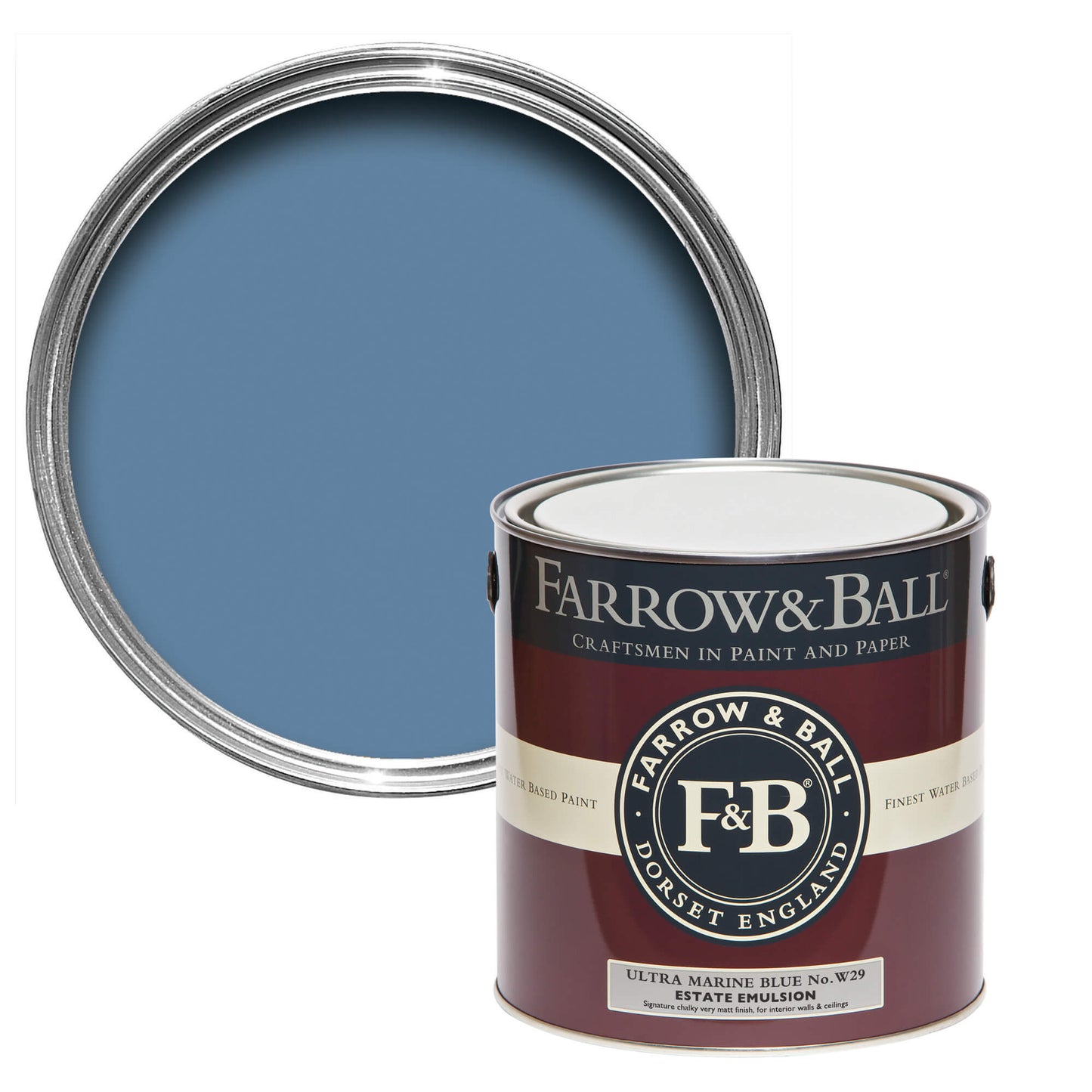 Bespoke Decor 5L Estate Eggshell Ultra marine Blue No.W29 paint
