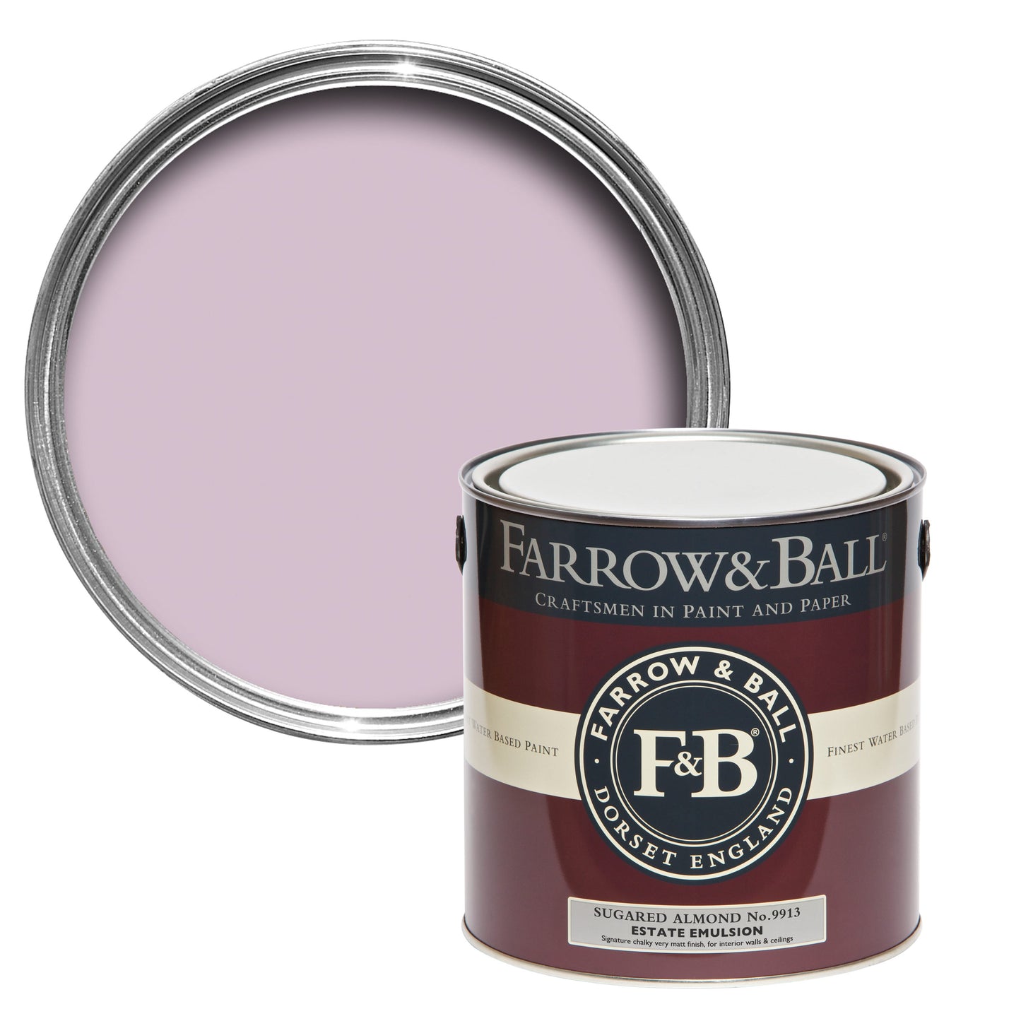 Bespoke Decor 750ml Estate Eggshell Sugared Almond No.9913 paint