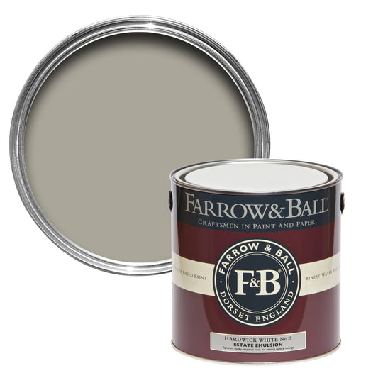 Farrow & Ball Hardwick White No. 5 - Estate Eggshell 2.5L