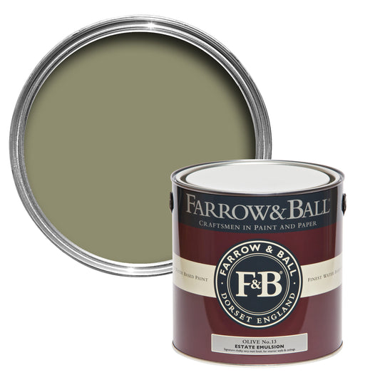 Farrow & Ball Olive No. 13 - Exterior Masonry 5L