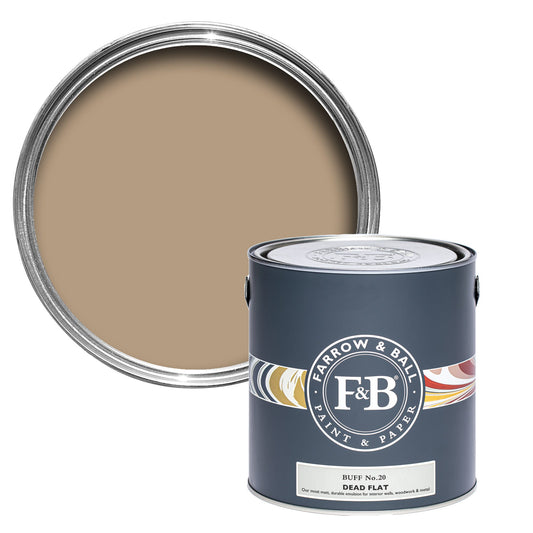 Farrow & Ball Buff No. 20 - Dead Flat 5L