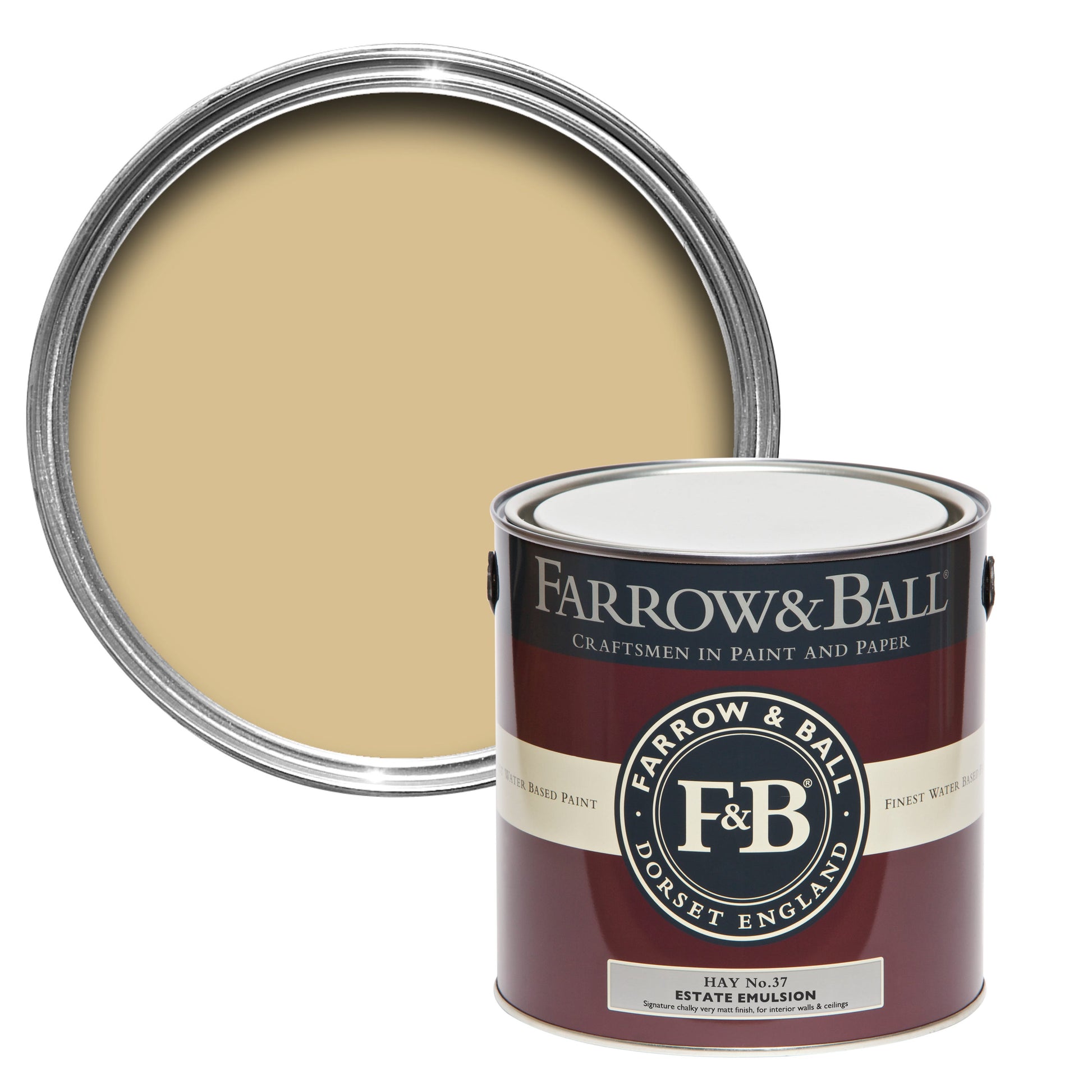 Farrow & Ball Hay No. 37 - Modern Eggshell 750ml