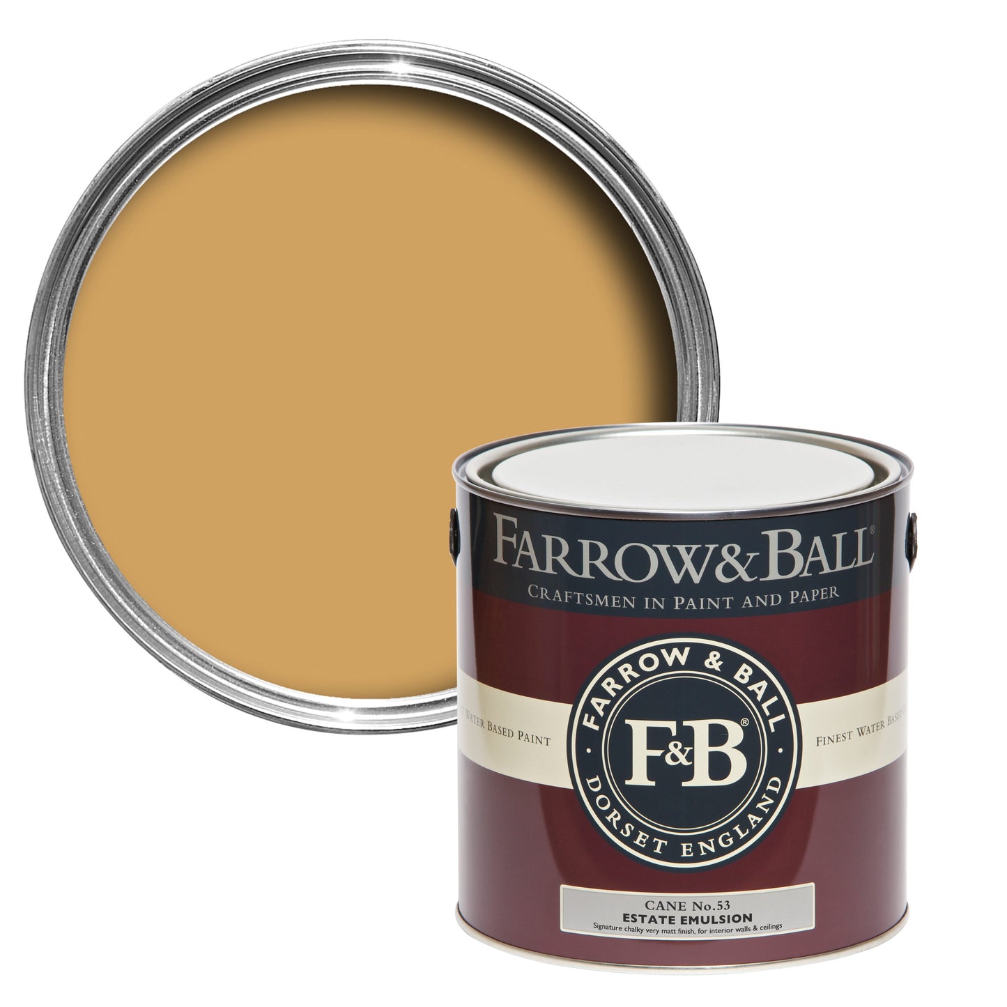 Farrow & Ball Cane No. 53 - Modern Eggshell 750ml