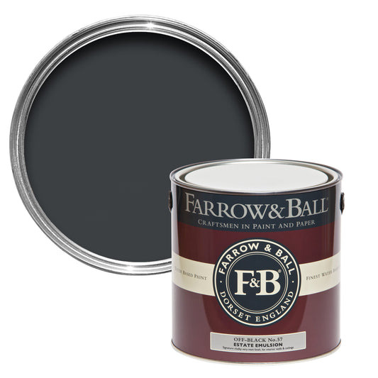 Farrow & Ball Off-Black No. 57 - Estate Emulsion 100ml