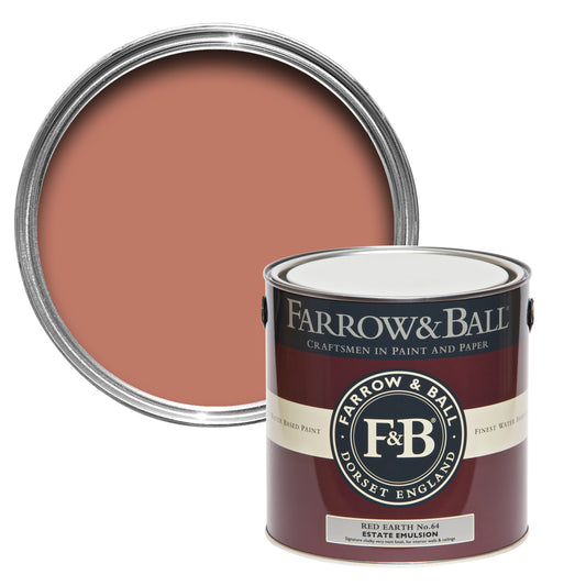 Farrow & Ball Red Earth No. 64 - Estate Emulsion 2.5L