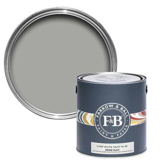 Farrow & Ball Lamp Room Gray No. 88 - Dead Flat 750ml