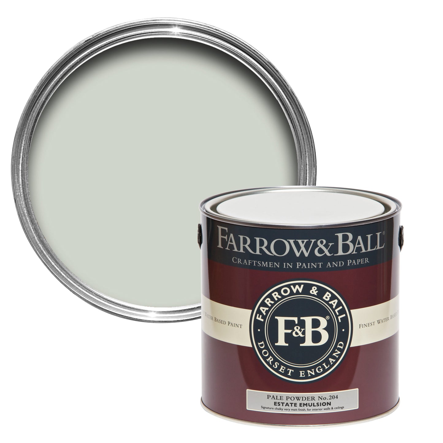 Farrow & Ball Pale Powder No. 204 - Modern Eggshell 5L