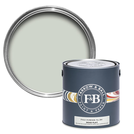Farrow & Ball Pale Powder No. 204 - Dead Flat 2.5L