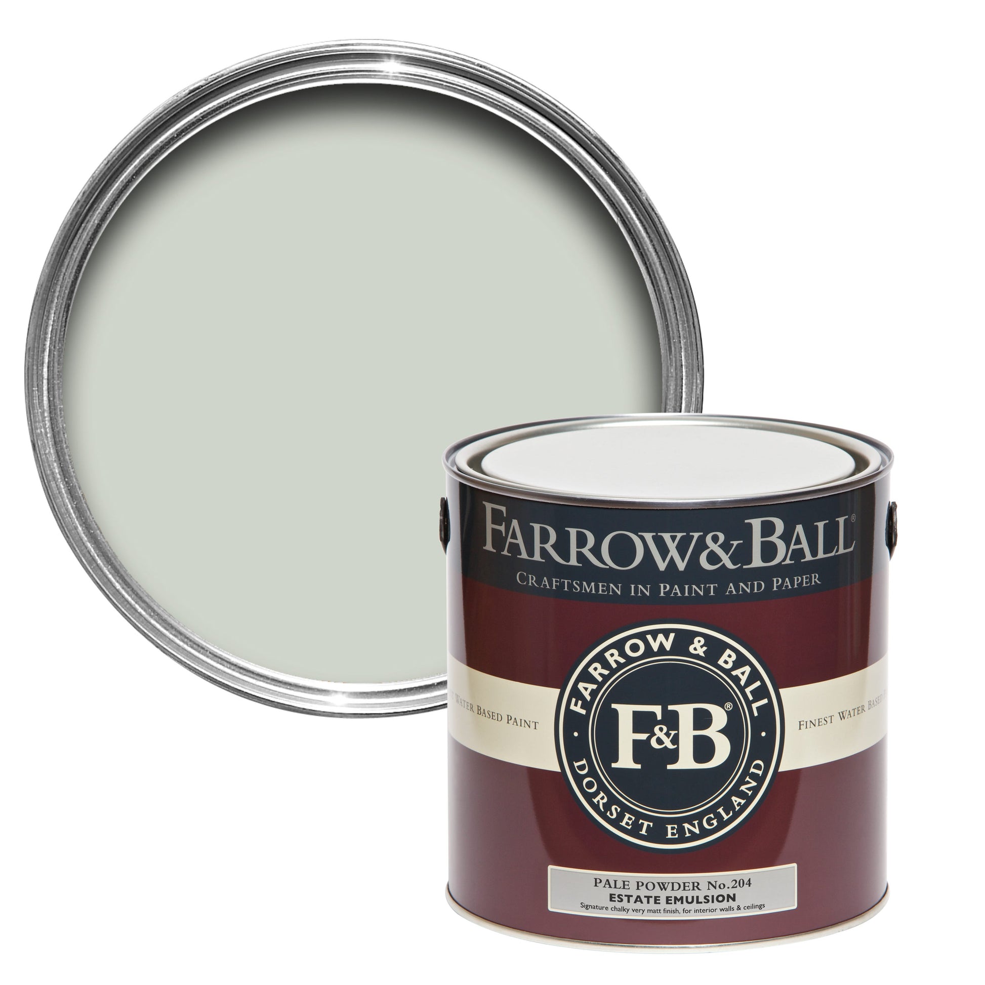 Farrow & Ball Pale Powder No. 204 - Modern Emulsion 2.5L