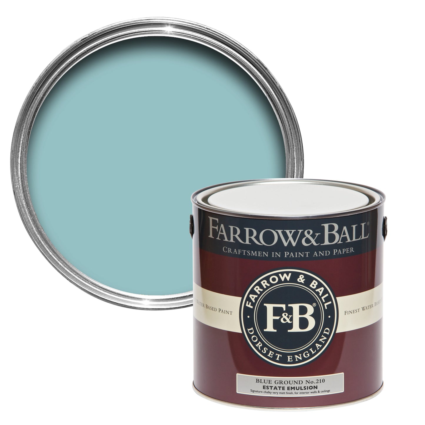 Farrow & Ball Blue Ground No. 210 - Exterior Masonry 5L
