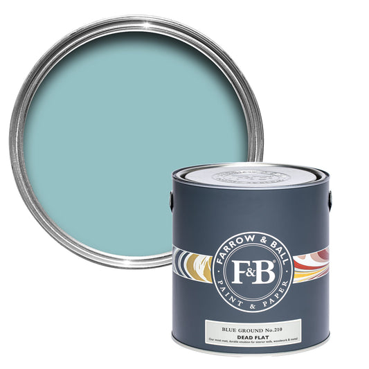 Farrow & Ball Blue Ground No. 210 - Dead Flat 5L