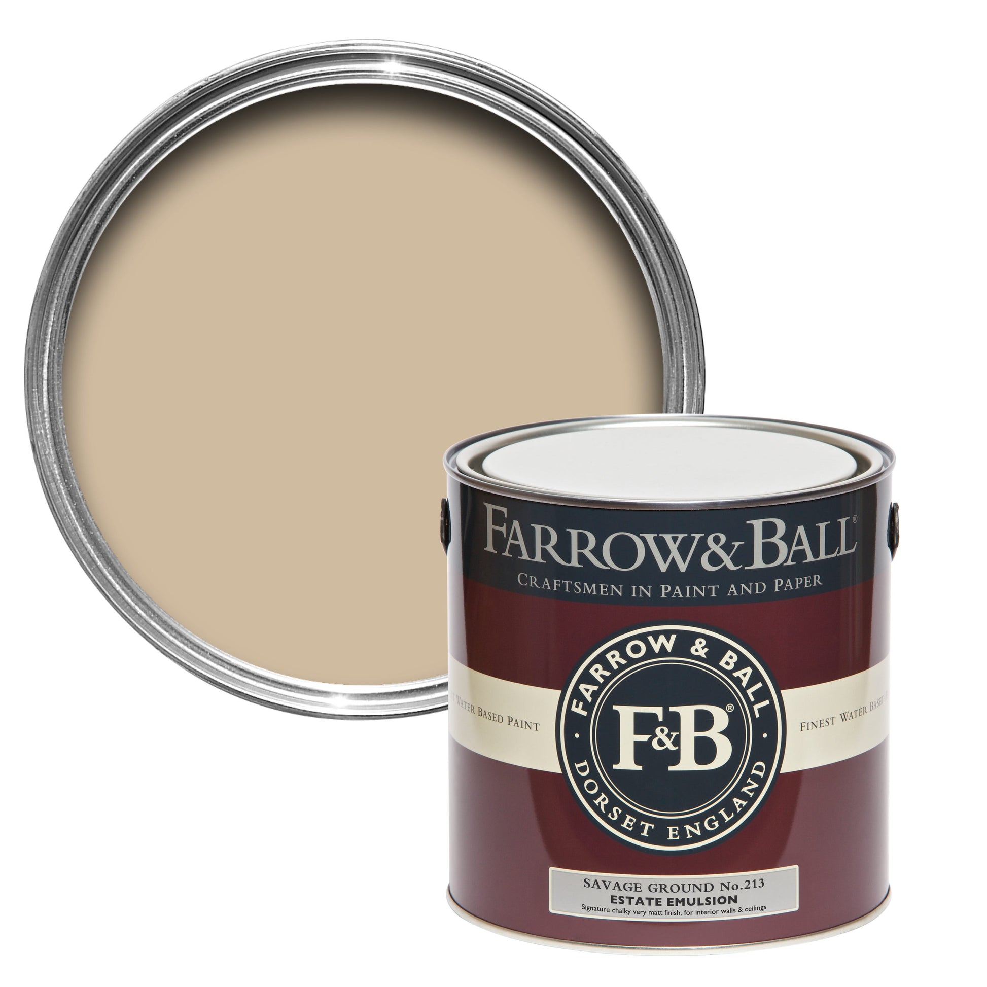 Farrow & Ball Savage Ground No. 213 - Modern Eggshell 750ml