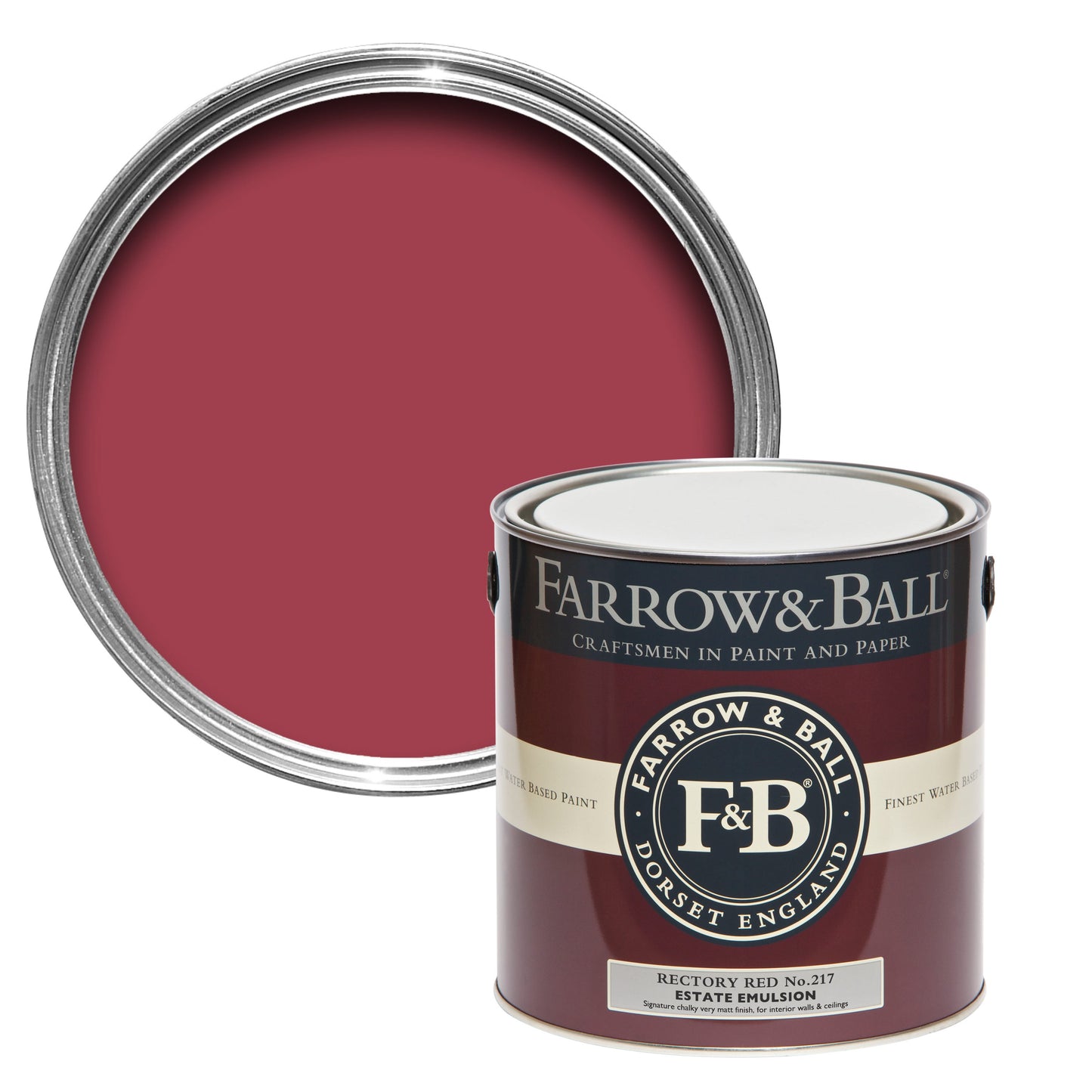 Farrow & Ball Rectory Red No. 217 - Modern Eggshell 750ml