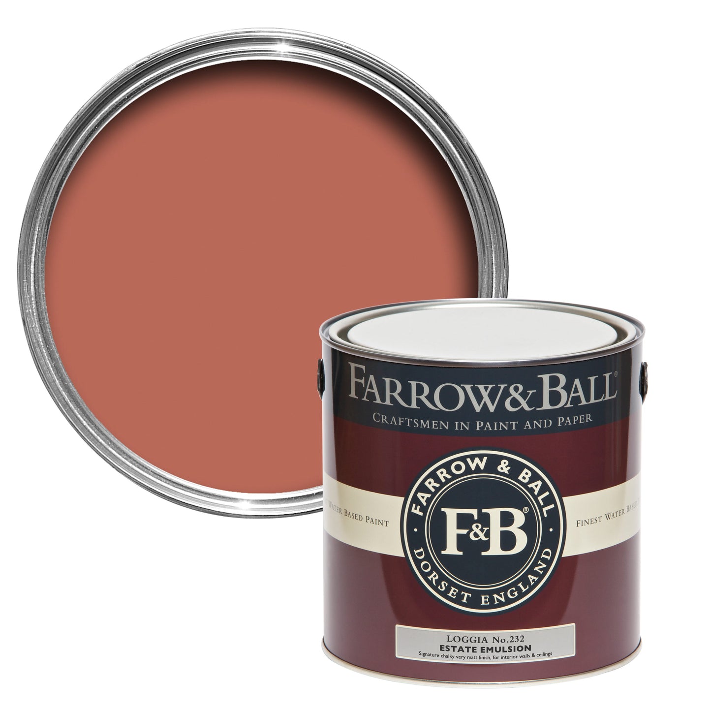 Farrow & Ball Loggia No. 232 - Modern Eggshell 5L