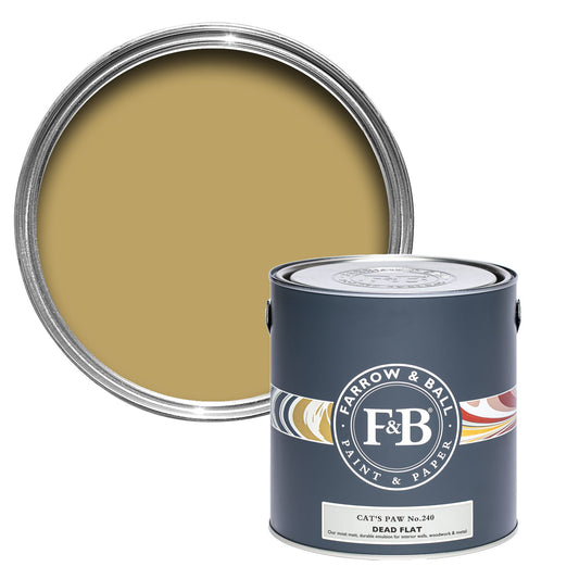 Farrow & Ball Cats Paw No. 240 - Dead Flat 2.5L