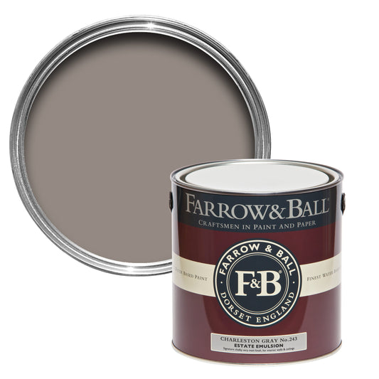 Farrow & Ball Charleston Gray No. 243 - Modern Emulsion 2.5L