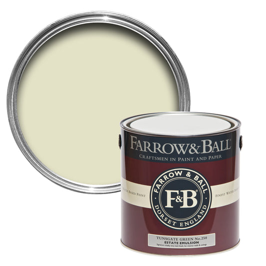 Farrow & Ball Tunsgate Green No. 250 - Flat Eggshell 750ml