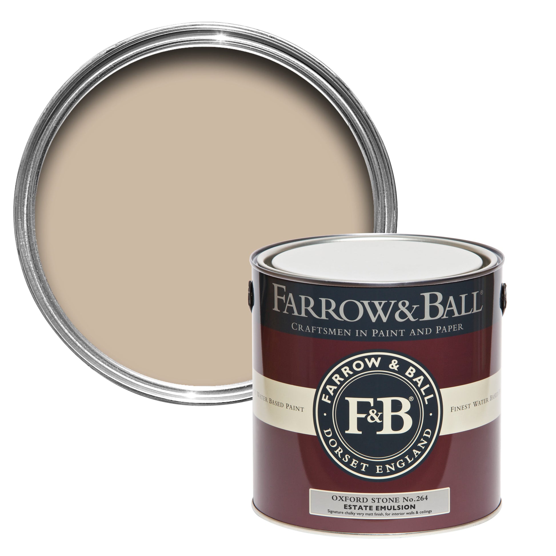Farrow & Ball Oxford Stone No. 264 - Modern Emulsion 5L