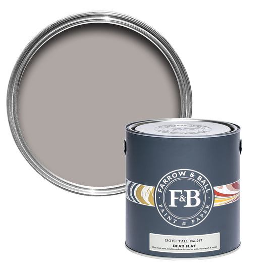 Farrow & Ball Dove Tale No. 267 - Dead Flat 5L