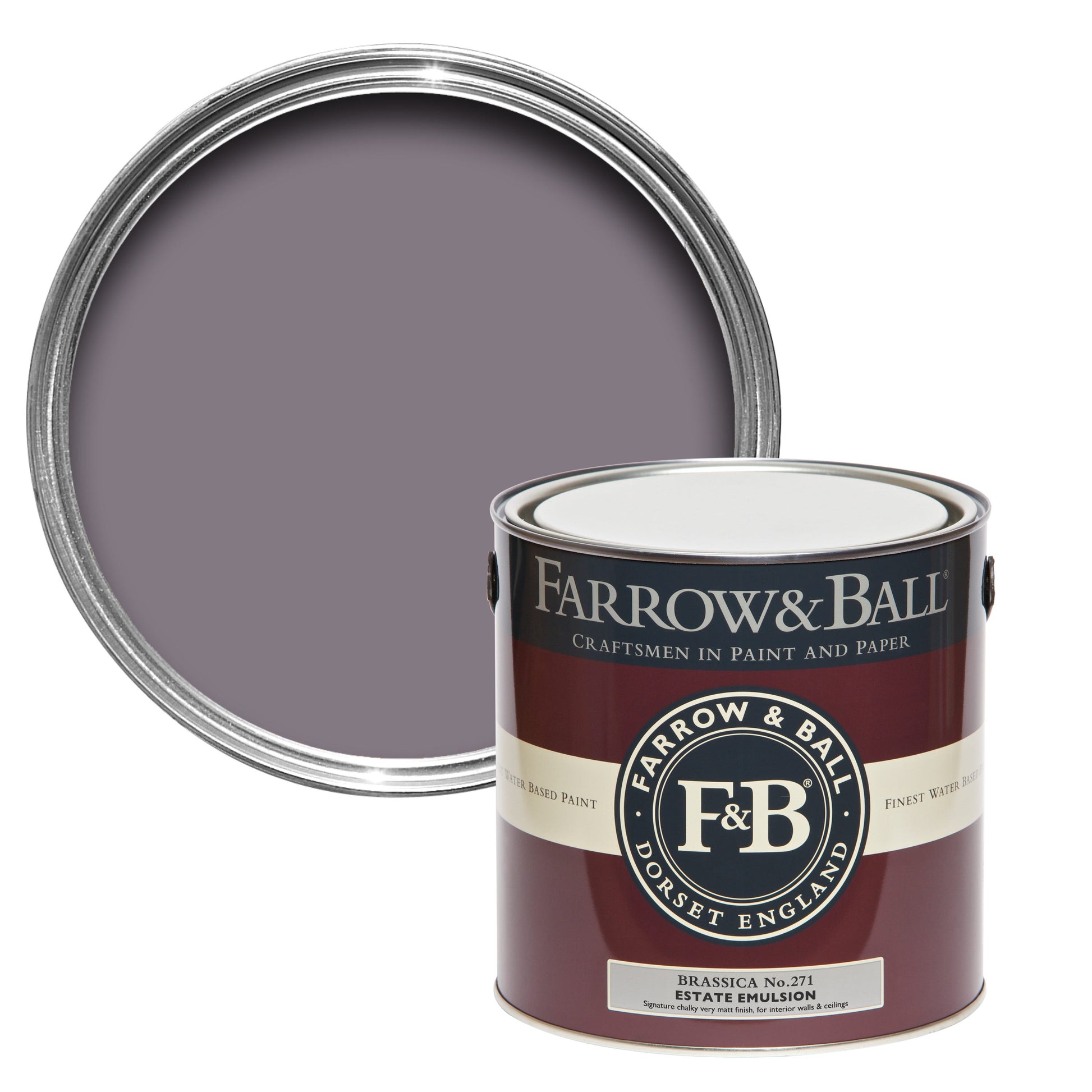 Farrow & Ball Brassica No. 271 - Modern Eggshell 750ml