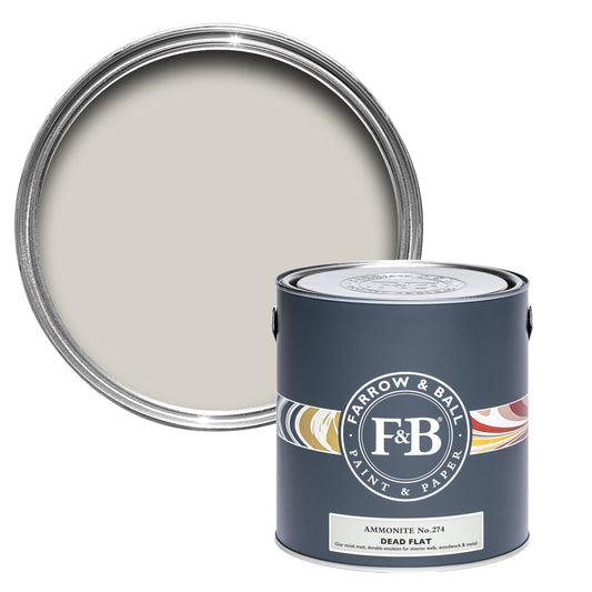 Farrow & Ball Ammonite No. 274 - Dead Flat 5L