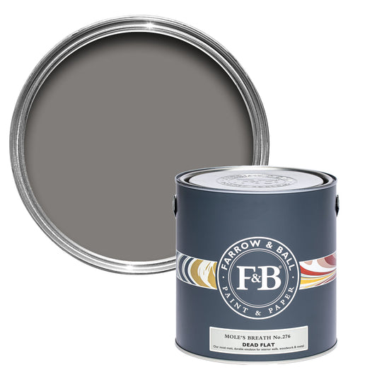 Farrow & Ball Mole's Breath No. 276 - Dead Flat 5L