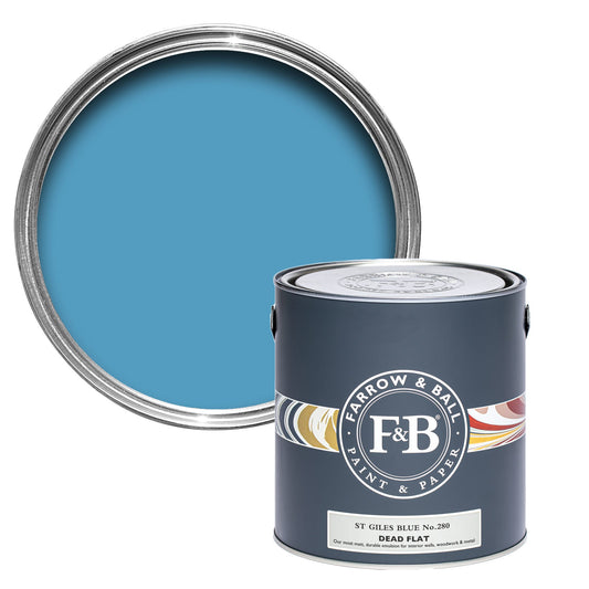 Farrow & Ball St Giles Blue No. 280 - Dead Flat 5L