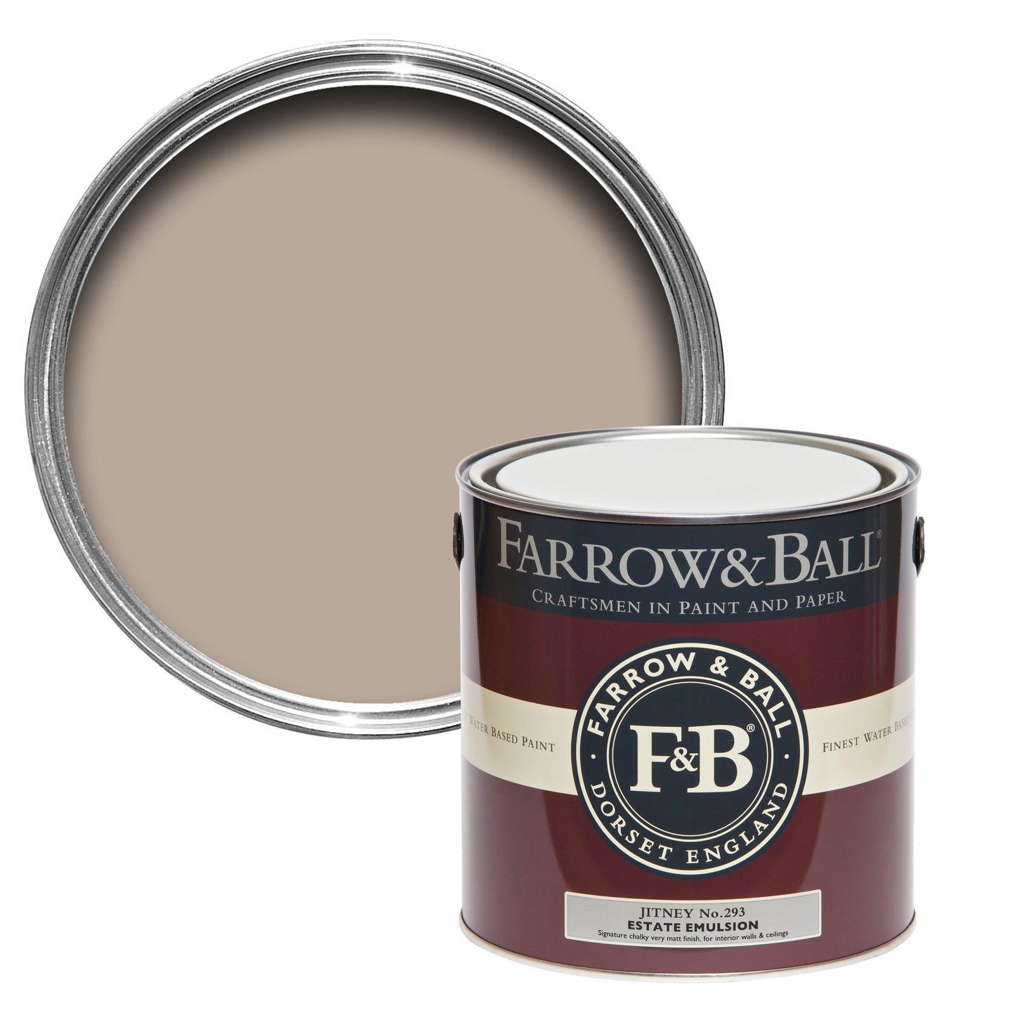 Farrow & Ball Jitney No. 293 - Exterior Eggshell 750ml