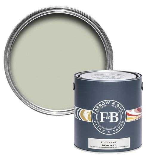 Farrow & Ball Eddy No. 301 - Dead Flat 5L