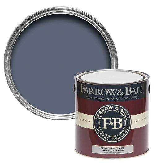 Farrow & Ball Wine Dark No. 308 - Estate Emulsion 2.5L
