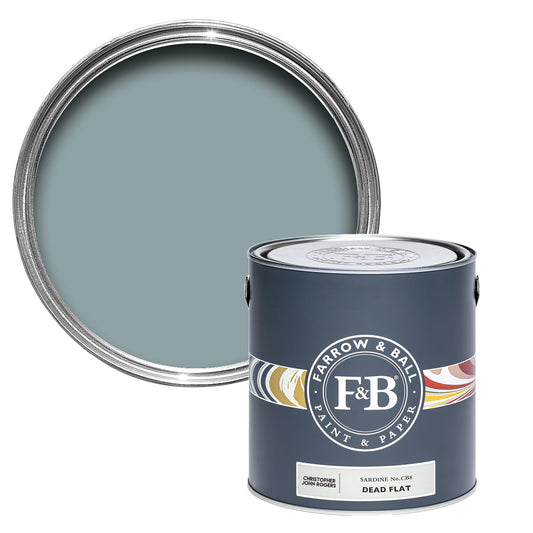 Farrow & Ball Sardine No. CB8 - Dead Flat 2.5L