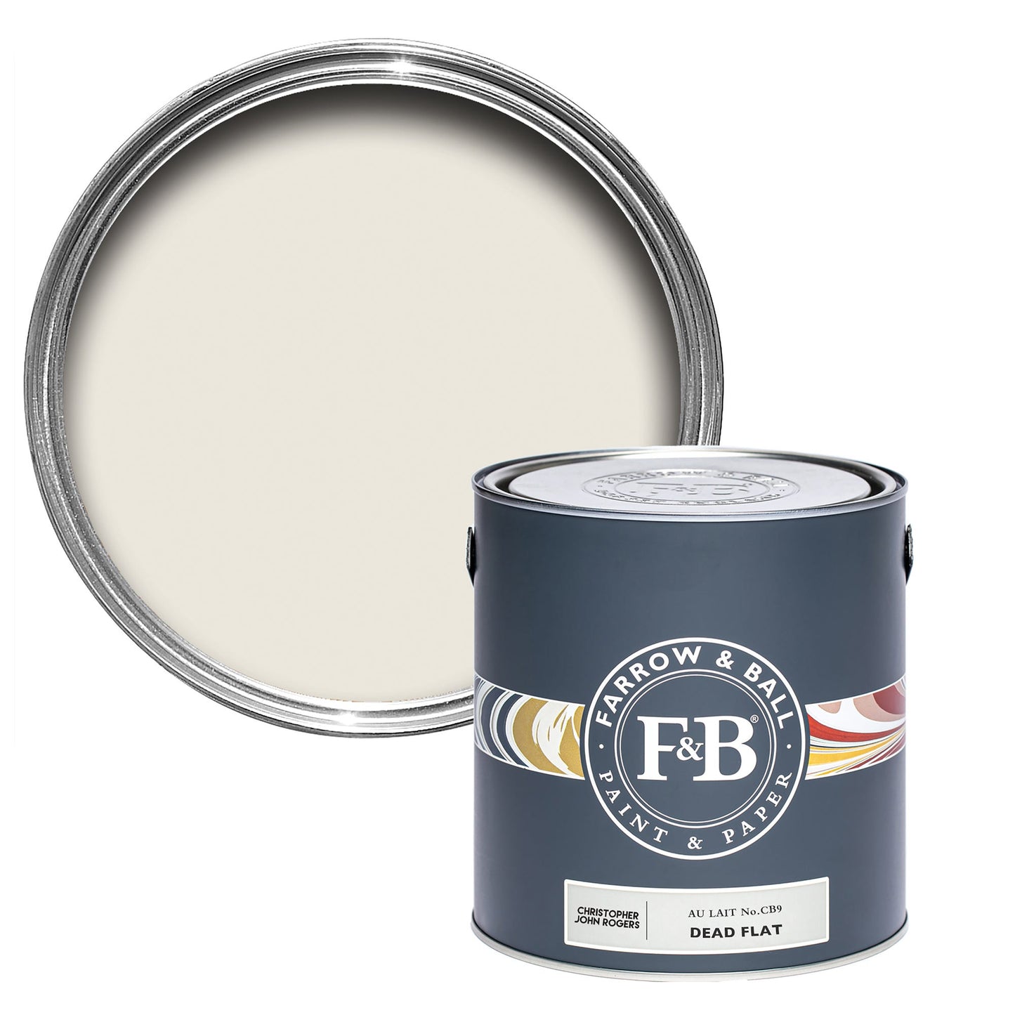 Farrow & Ball Au Lait No. CB9 - Dead Flat 5L