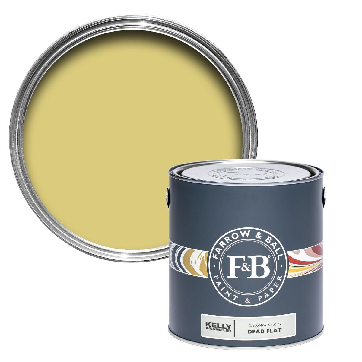 Farrow & Ball Citrona No. CC3 - Dead Flat 750ml