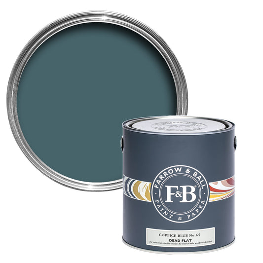 Farrow & Ball Coppice Blue No. G9 - Dead Flat 5L