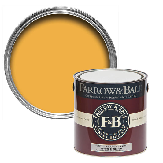 Farrow & Ball Dutch Orange No. W76 - Flat Eggshell 750ml