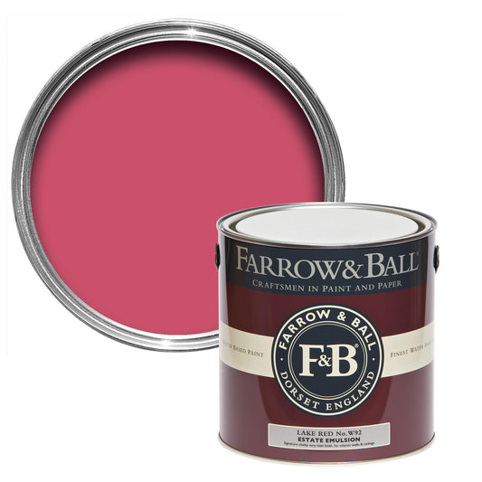 Farrow & Ball Lake Red No. W92 - Full Gloss 2.5L