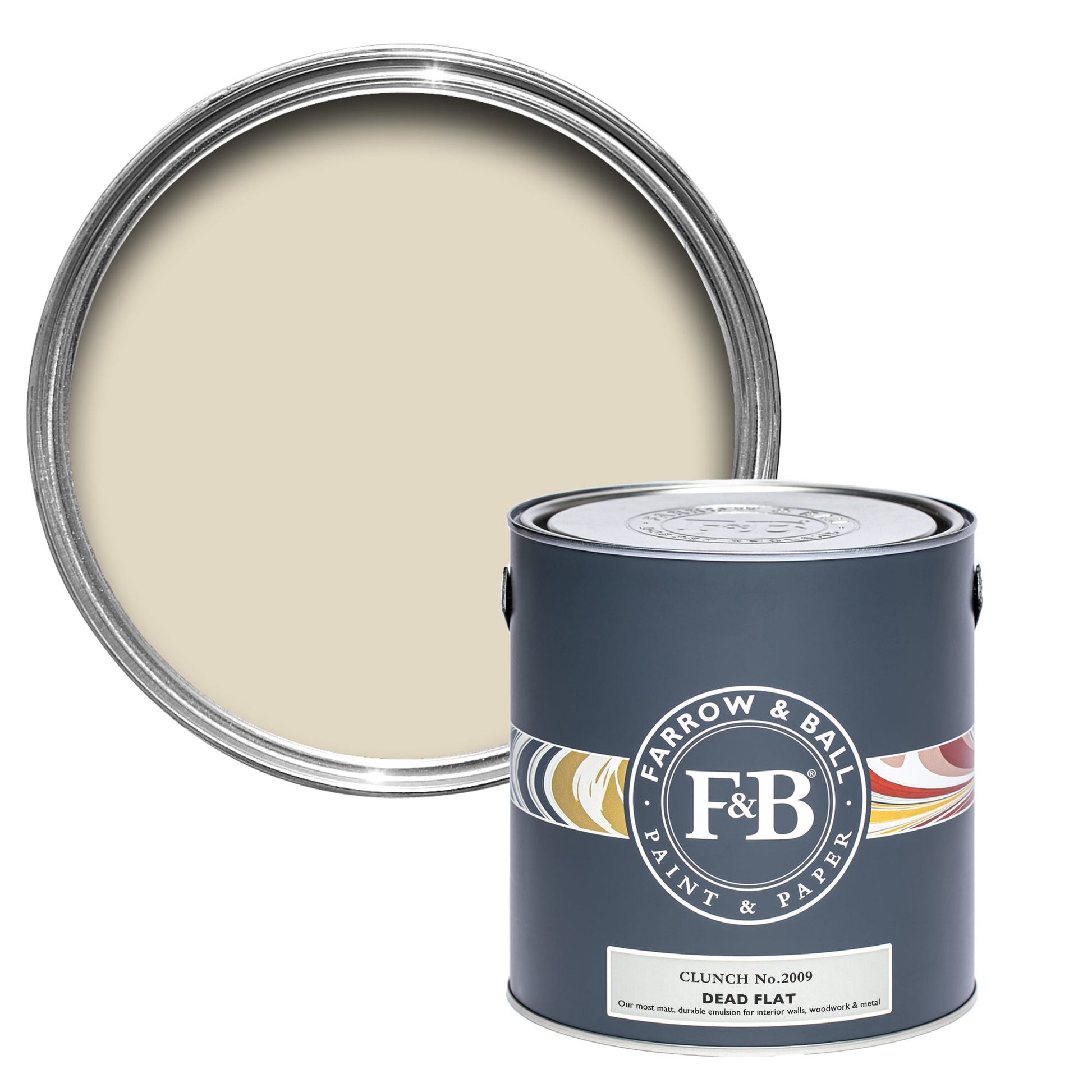 Farrow & Ball Clunch No. 2009 - Dead Flat 750ml