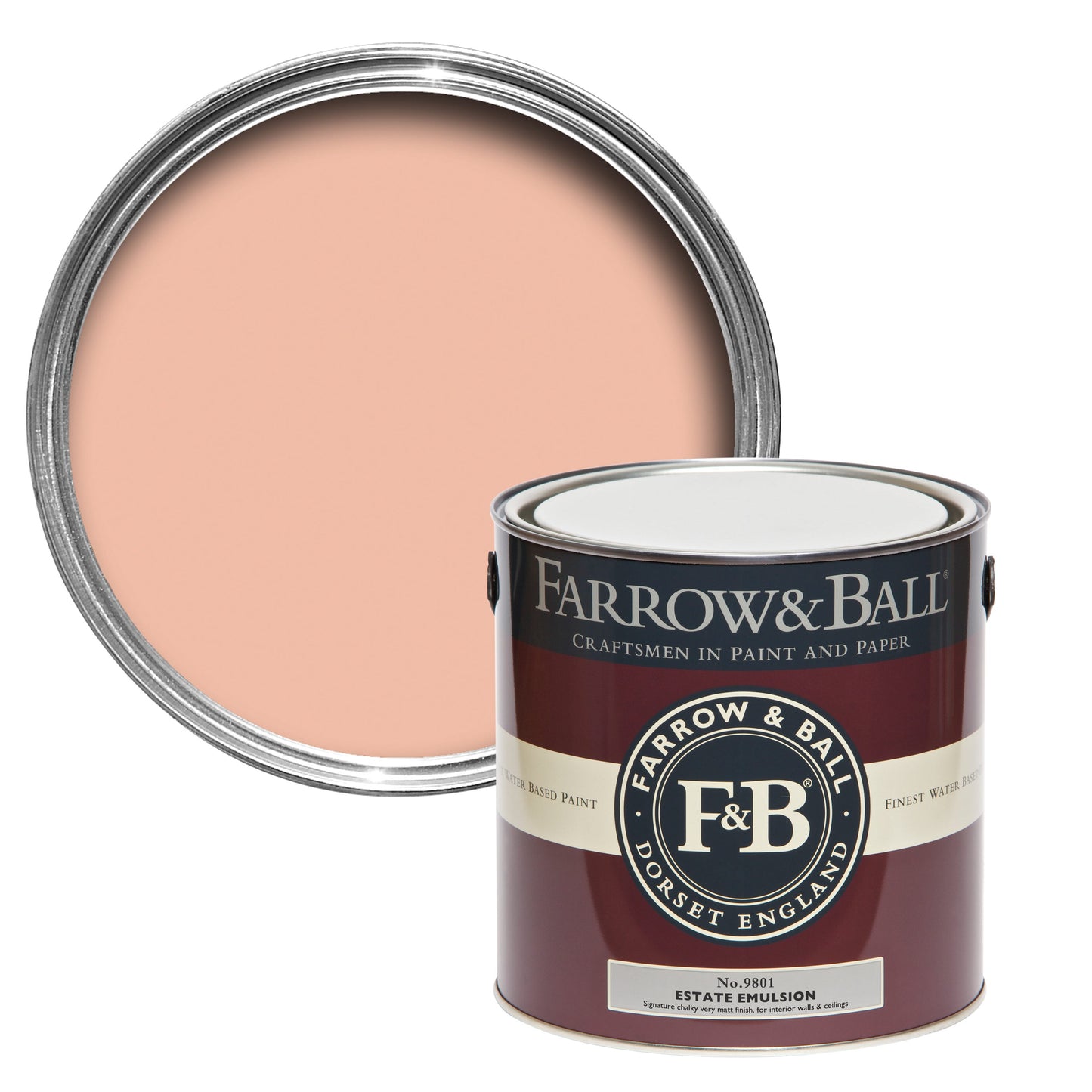 Farrow & Ball Pink Cup No. 9801 - Modern Eggshell 750ml