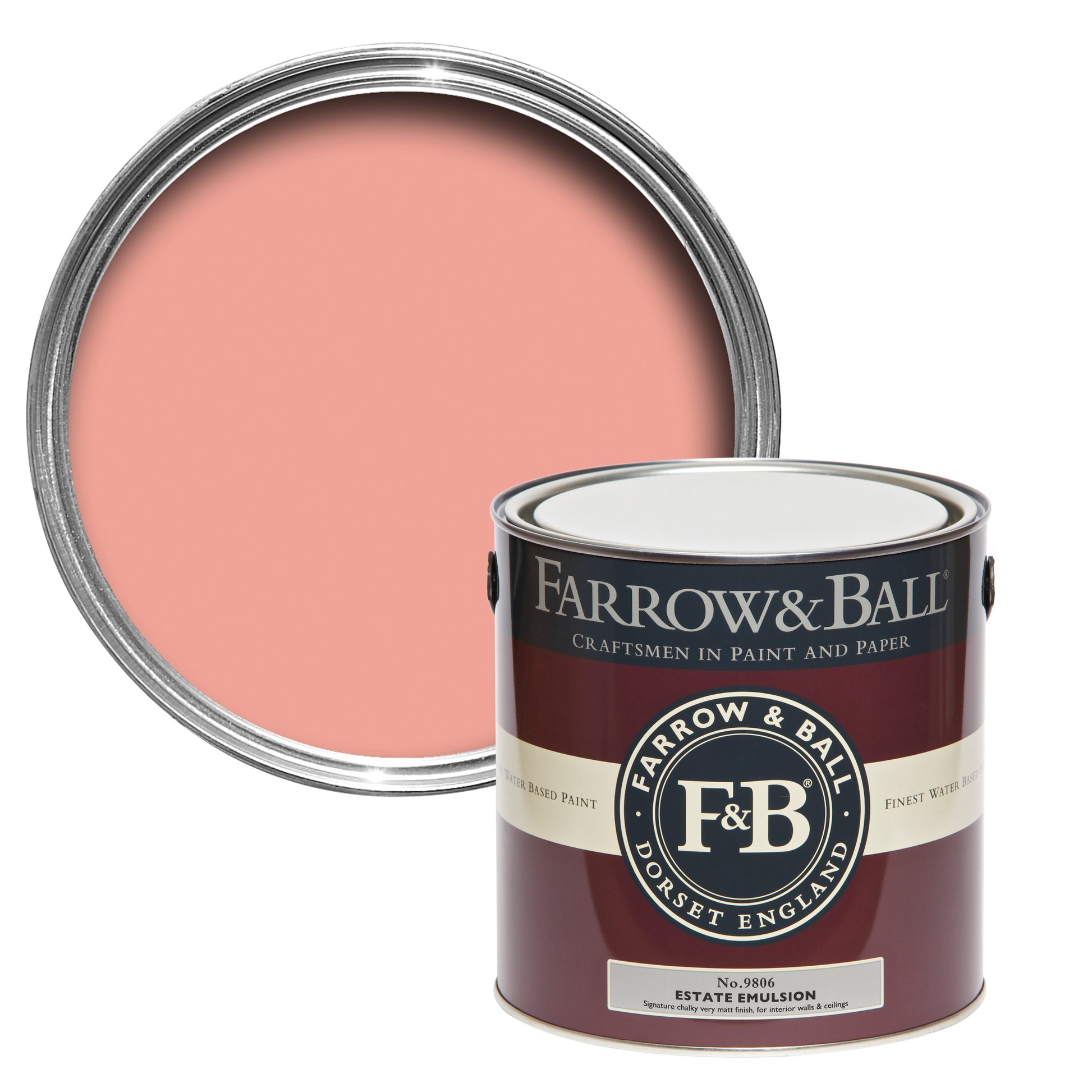 Farrow & Ball Blooth Pink No. 9806 - Modern Eggshell 750ml