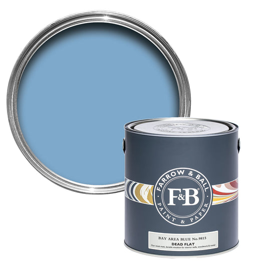 Farrow & Ball Bay Area Blue No. 9815 - Dead Flat 5L