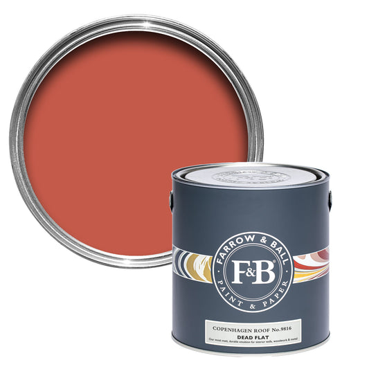 Farrow & Ball Copenhagen Roof No. 9816 - Dead Flat 5L
