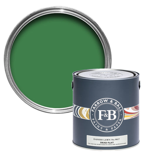 Farrow & Ball Danish Lawn No. 9817 - Dead Flat 2.5L